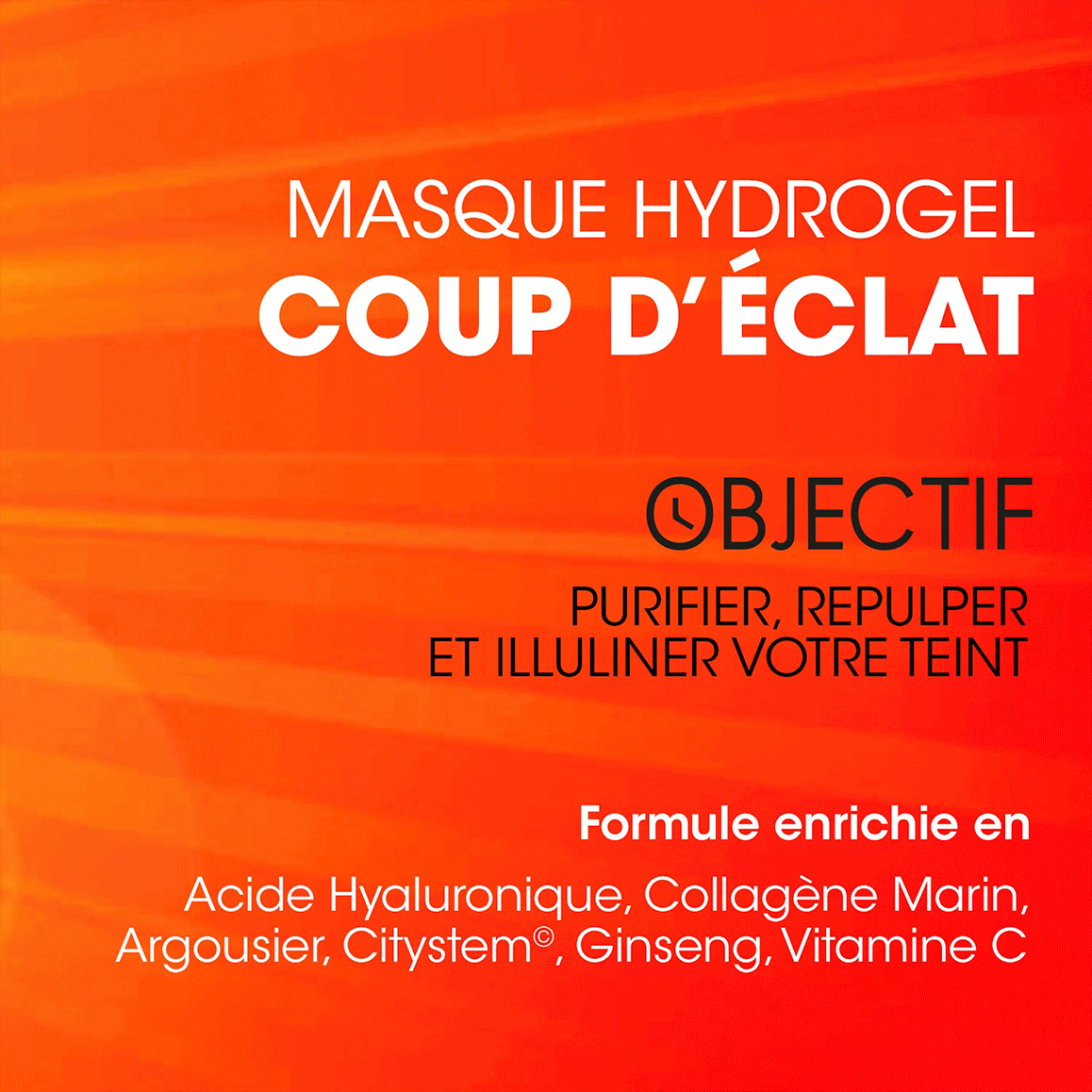 Sunburn Hydrogel Facemask